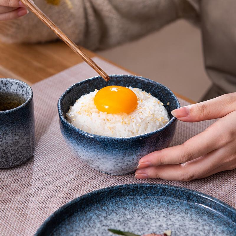 Ruhan Japanese Style 4.5-inch Lace Rice Bowl