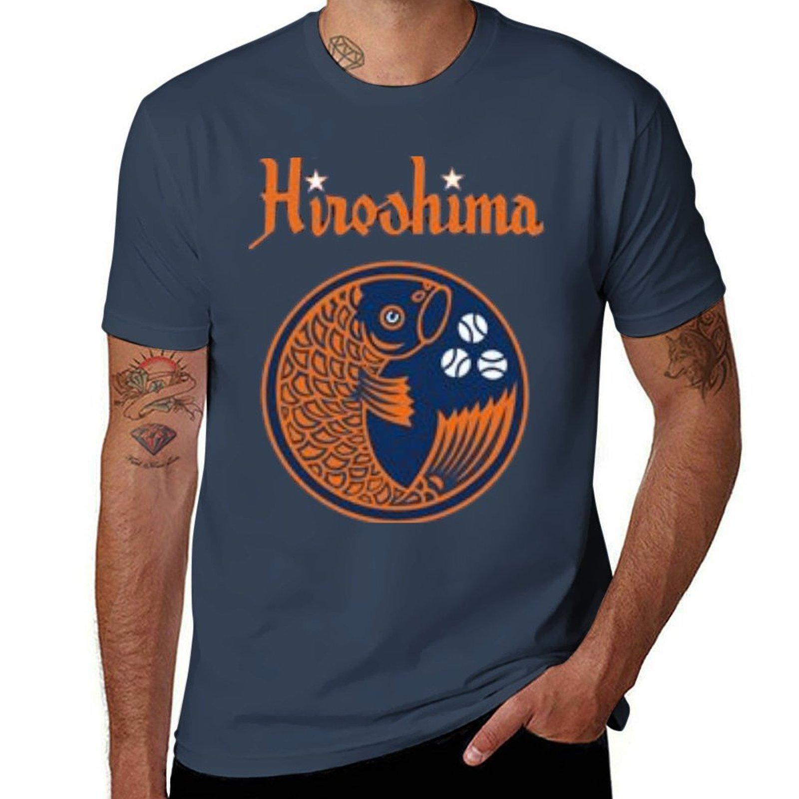 BEST SELLER Hiroshima Toyo Carp Vintage NPB TShirt Casual Loose Short Sleeve Tee for Unisex S