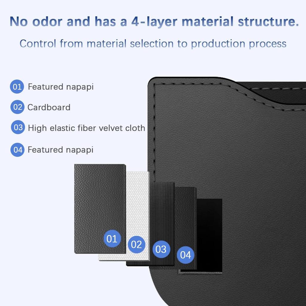1Pc Pu Leather Material Car Storage, Multifunctional Car Organizer Bag, Trash Can, Mobile Phone Holder, Designed For Central Con
