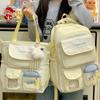 Schoolbag Large capacity schoolbag Girls primary school students High value Small fresh color matching backpack Junior high school students Versatile