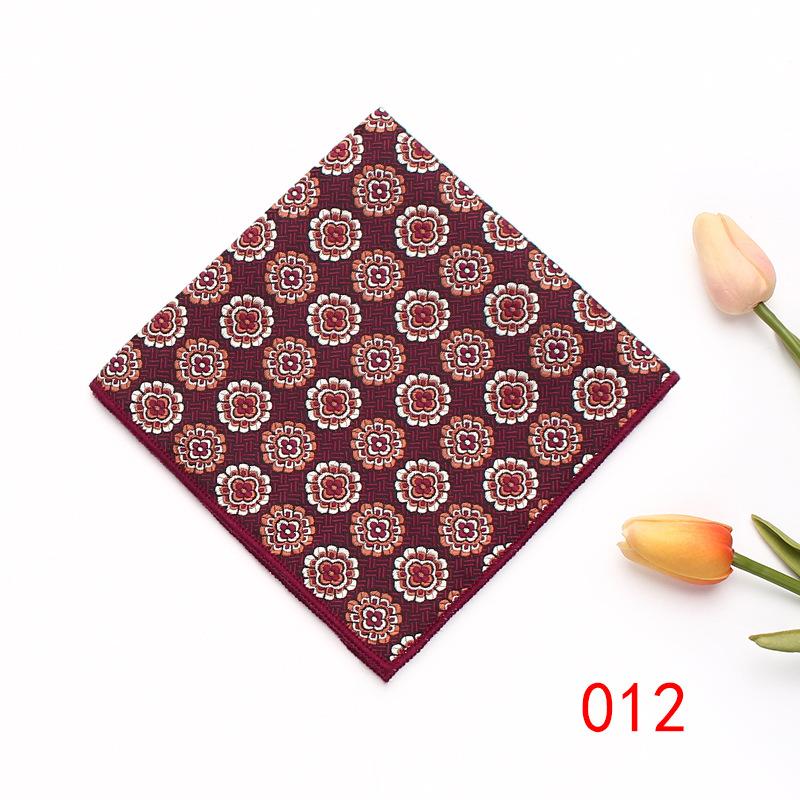 Rael Herrenkleid Businessanzug Einstecktuch Muster Brusttuch Taschentuch Bankett Kleines quadratisches Tuch Anzug Accessoires