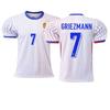 France Euro Cup Away Soccer Jersey Men Women Short Sleeve Football Shirt Mbapp 10 Griezmann 7 Giroud 9