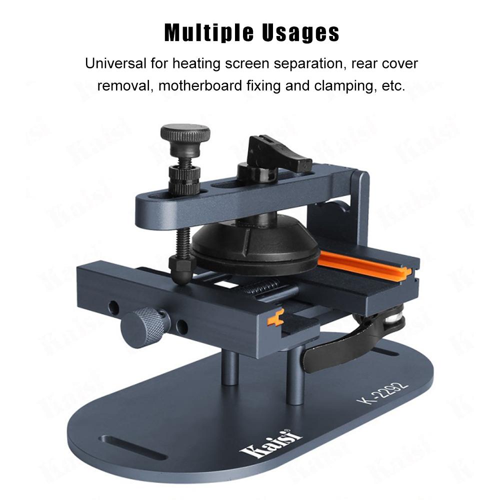 Phone Screen Separator Aluminium Alloy Mobile Phone Screen Removal Tool 360 Degrees  Rotating Cellphone