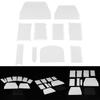 Cake Ribbon, 10 Pieces/Set Plastic Dough Cutter Food Scrapers Cake Decorating Scraper Floating Cake Decorating Tools for Baking