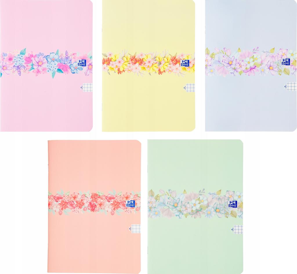 ZESZYT A5/60K KRATA MIX OXF FLOWERS 400181450