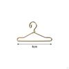 10 Pieces Doll House Clothing Rack Dollhouse Clothes Hangers Miniature Stand