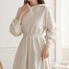 New Arrivals Open Run Meheri Hoodie Sports Frill Women Flare Spring Dress