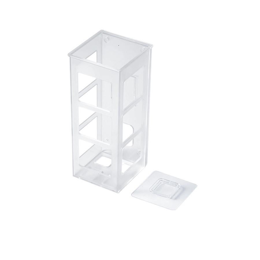 

1 шт., пластиковая полка для спальни, настенная, без перфорации, парикмахерские инструменты, органайзер для макияжа, домашняя ванная комната, щипцы для завивки волос