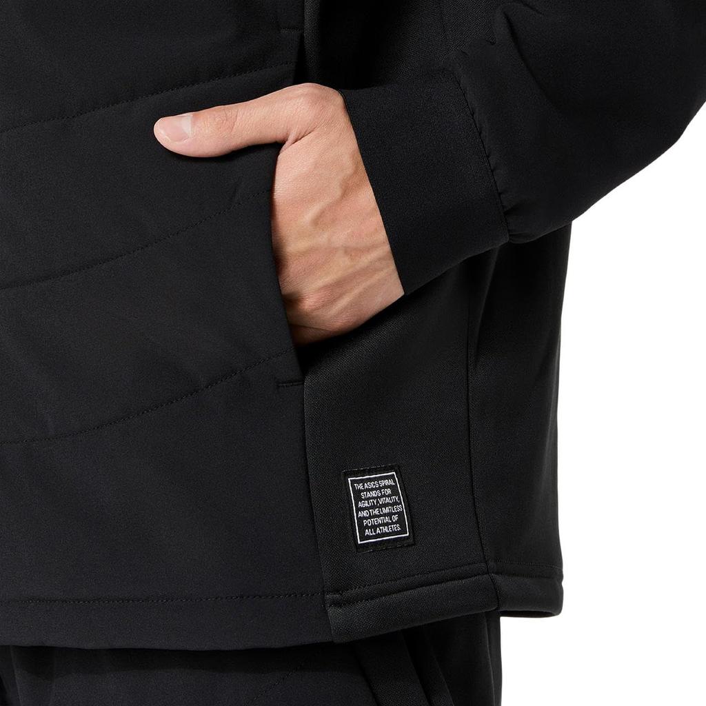 Training Wear HYBRID INSULATION FLEECE HOODIE PERFORMANCE BLACK S [ASICS]