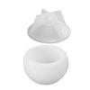 Candle Jar Silicone Mold Gypsum Cement Resin Mould Succulent Flowerpots Molds