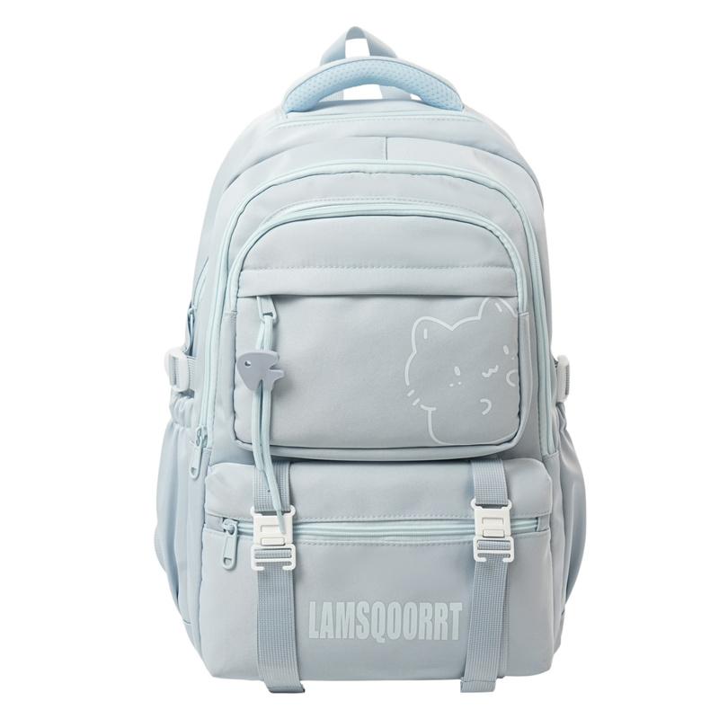 Junior High School Students Lightweight Schoolbag Large Capacity Backpack