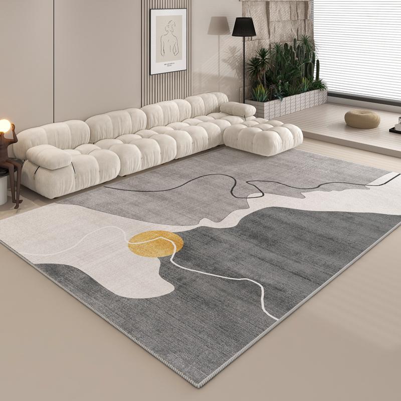 Art Design Plush Carpet Minimalism Living Room Decoration Abstract Rug Modern Rugs for Bedroom Large Area Fluffy Soft Floor Mat