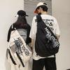 Men's Korean Trend Messenger Shoulder Bag Sports Travel Large Capacity Backpack Female Students Crossbody Chest Casual Bag Bolso