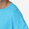 Mizuno Training Wear Soft Dry Blue T-Shirt, Moisture-Wicking, Quick-Drying, 32MAC033,
