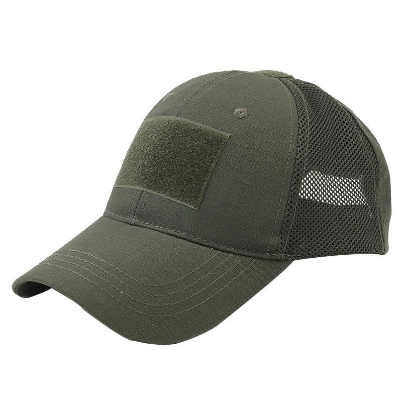 BASEBALL CAP #3 Ribstop TC Black Green Khaki Multicam Camouflage Kanye Baseball Cap Mesh Panels Breathable Beanie Hats For Men