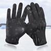 Winter Outdoor Electric Bike Riding Gloves Waterproof Touch Screen Men and Women Cold Proof Fleece Warm Windproof Tactical Gloves