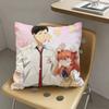 1pc Anime M-onthly Girls Nozaki-kun Pillow Case Fashion Square Pillowcase Bedroom Sofa Room Ins Decoration Leisure
