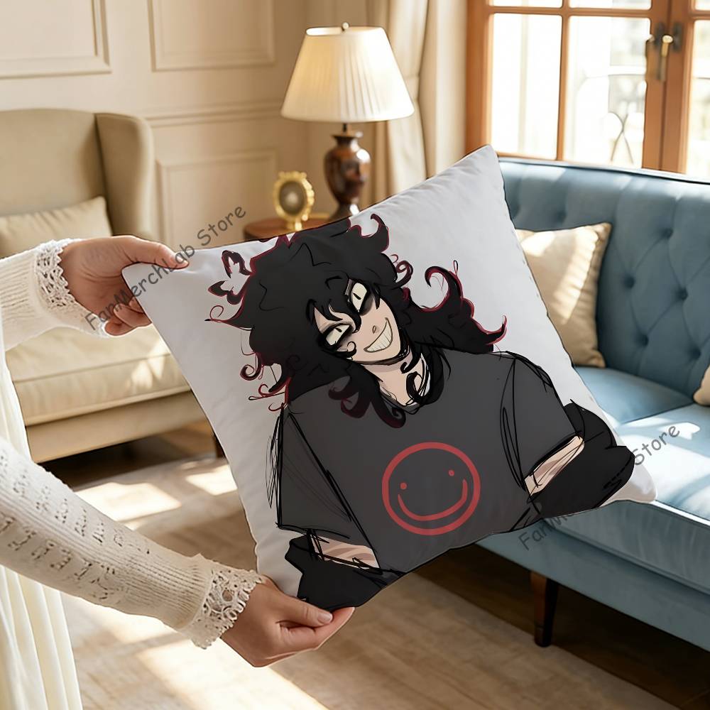 Horror Game JJohn DDoeS Pillow Case Plush Fabric Soft Pillowcase Double Sided Print Sofa Cushion Cover Throw