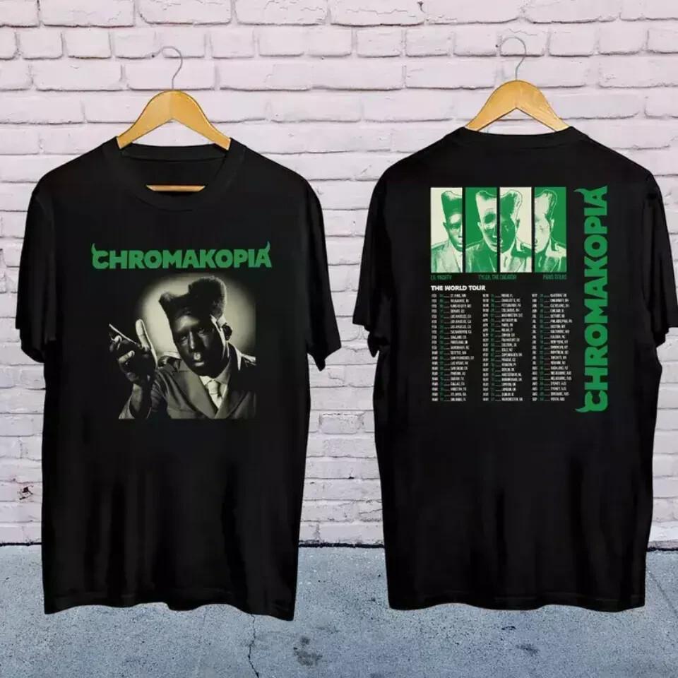 New! 2026 Tour Chromakopia Tyler The Creator Shirt Must-Have For Fans XXXL