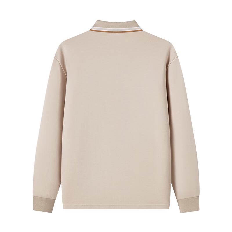 Navigare Men's Skin-Friendly Long-Sleeve Polo Shirt