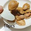 10Pcs Macadamia Nut Opener for Hazelnut Walnut Premium Thickened Metal Essential Accessory Portable