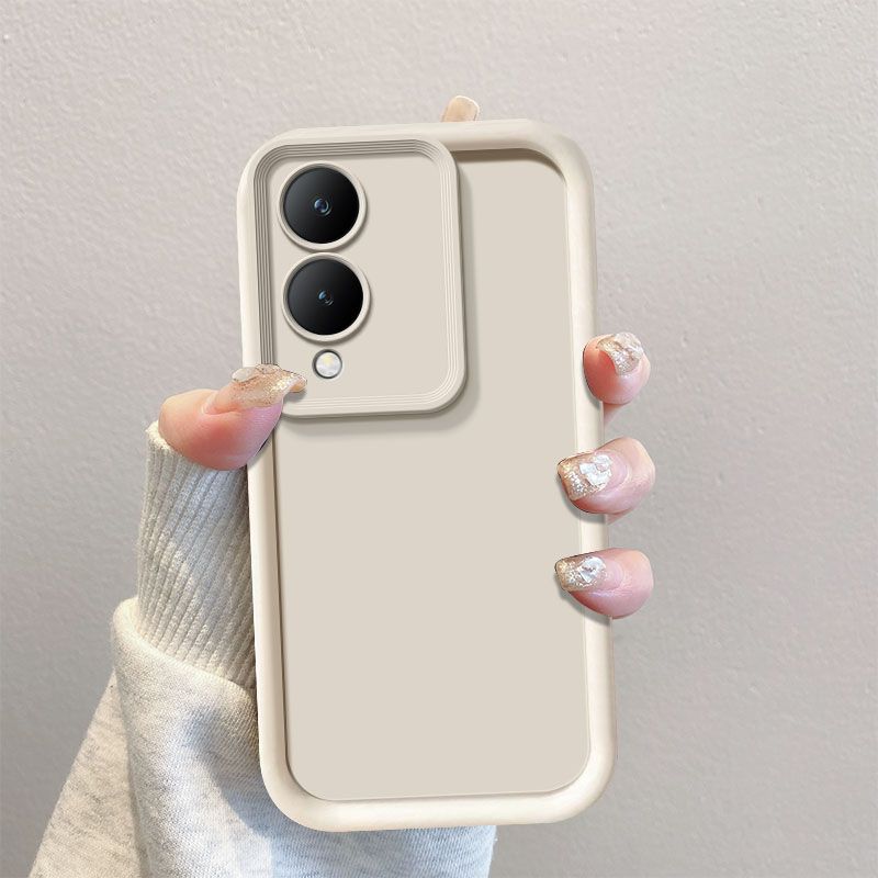 

Для Vivo y17s Чехол vivo y28 5G Чехол для телефона vivo G2 Y17S Y28 5G Защитный чехол Противоударный матовый защитный чехол для задней панели Skin Feel vivo Y17s