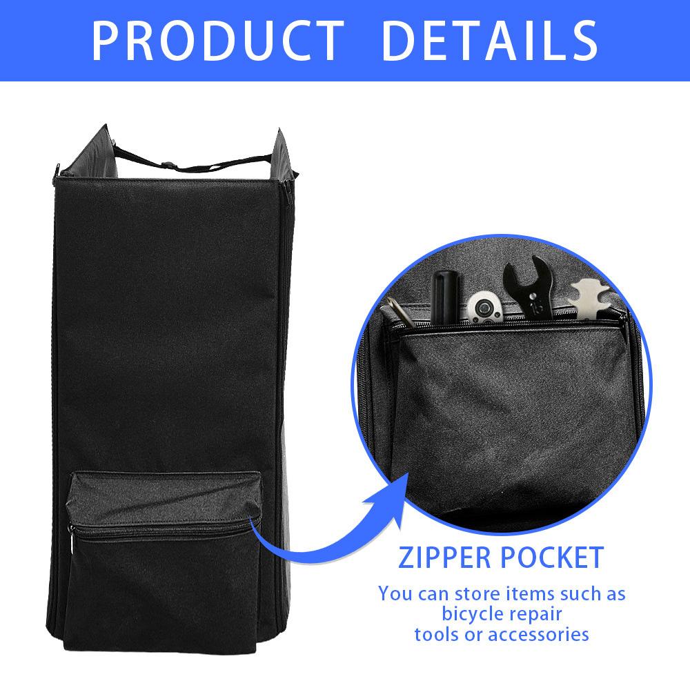 Cutie de depozitare pliabilă pentru biciclete Cutie de depozitare pentru portbagajul mașinii Container pliabil pentru depozitare pentru biciclete