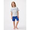 GU by Uniqlo Conjunto de Pijama Infantil Unissex Algodão Manga Curta Shorts Carro