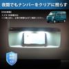 Virauto Suzuki Compatible with Many Cars License Light LED Jimny