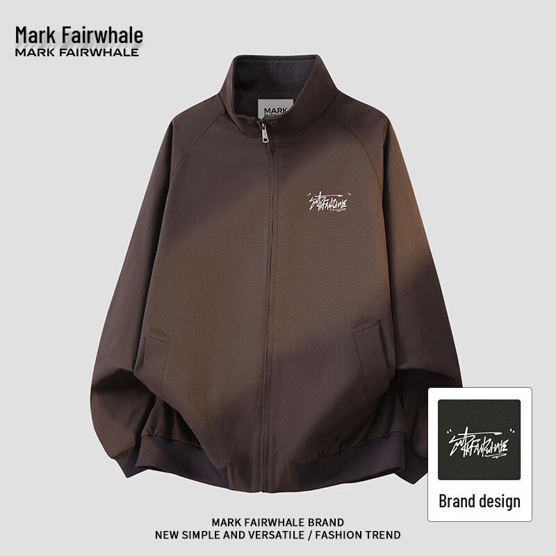 Mark Fairwhale Men's Casual Stand-Collar Jacket