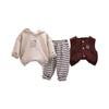 Kinder Freizeit Langarm Set, Bequeme Alltagsoutfits