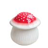 Simulation of Mushroom Ceramic Storage Tank Crafts Ornaments Cartoon Mushroom Sundries Storage Tank Container Home Decoration