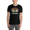 Support Your Local Lineman Funny Saying Gift Short-Sleeve Unisex T-Shirt