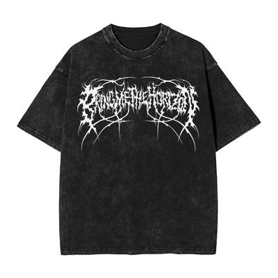 Brings Me The Horizons BMTH T-shirts Hip Hop Gewassen Korte Mouw T-shirt Vintage Mannen Vrouwen Tops Streetwear T-shirt