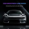 Ziciner Car Hood Light Strip, 79 Inch Flexible LED Strip Waterproof Auto Daytime Running Lights, Vehicle Universal Exterior LED Strip Accessories