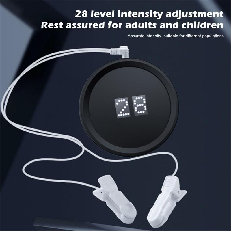 Smart Handheld Sleep Aid Massager – Microcurrent Pulse Calming Device, Home Sleep-Assisting Instrument
