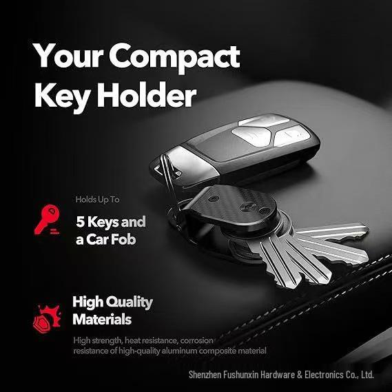 International Mini Portable Multifunctional Key Holder – Creative Design, Fits Any Key Length