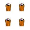 For BMW   E34 E394Pcs Car Wheel Tire Valve Caps Air Stem Covers Accessories For BMW M  E46 E39 E70 F10 F20 F30 X5 X6 X1 M3 M5 M6 E71 F01 F02 F87
