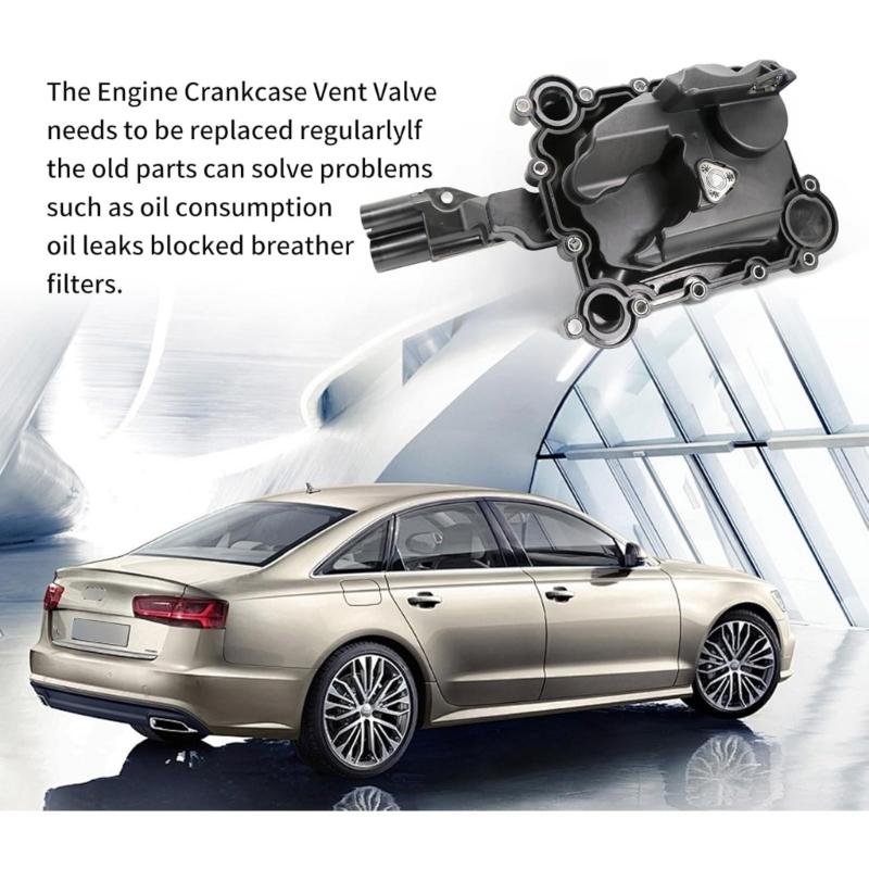 06E103547S 06E103547F 06E103547E Replacement Efficient Engine Crankcase Vent Valves Oil Separator 06E103547Q 06E103547H