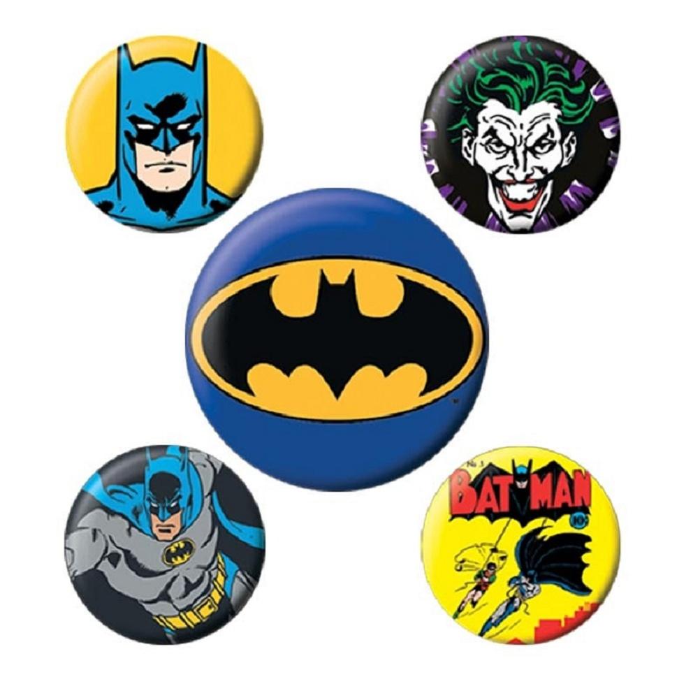 Batman Merkesett (Pakke med 5)