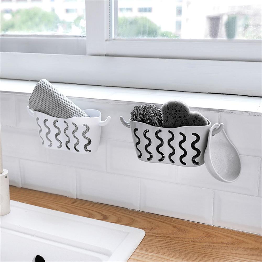 Bathroom Suction Tidy Sponge Holder Sink Tidy Holder Sink Storage Rack Strainer Tool