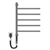 Compact Rotatable Carbon Fiber Heated Towel Rack with Drying & Sterilization