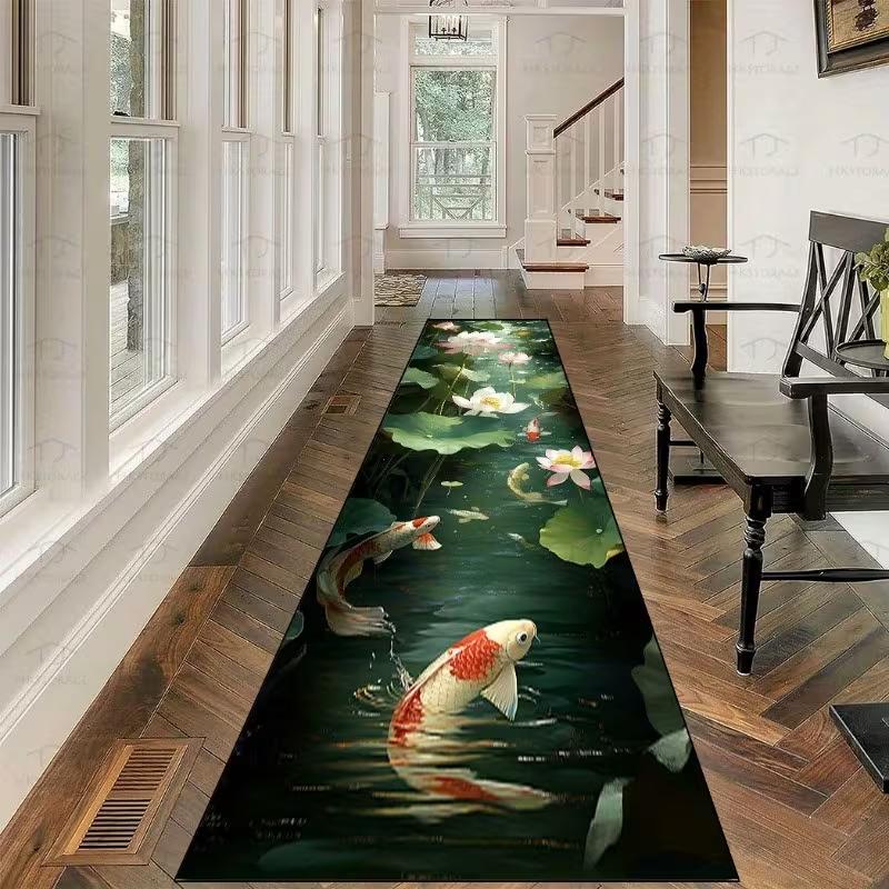 

Long Carpet Series Living Room Mat Front Door Carpet Carpet Bedroom Mat Kitchen Floor Mat Living Room Laundry Room Mat Soft Mat 40X120CM