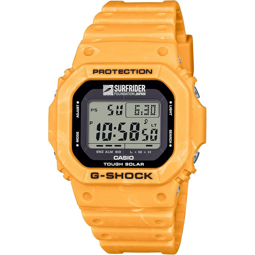 

Casio G-Shock G-5600SFJ-9JR Men s Tough Solar Watch Yellow Eco-Friendly Materials Collaboration Model