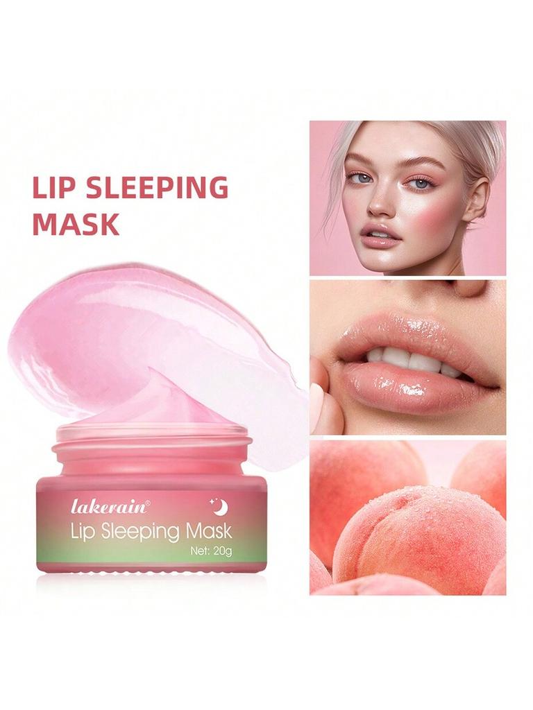 1Pc Lip Sleeping Mask. Reduce Lip Wrinkles, Prevent Peeling And Cracking. Moisturizing And Hydrating