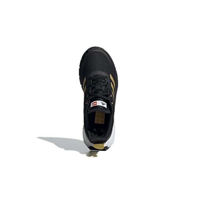 (GS) adidas LEGO x Sport Big Kid 'Black Gold Metallic' Kids' FY8444