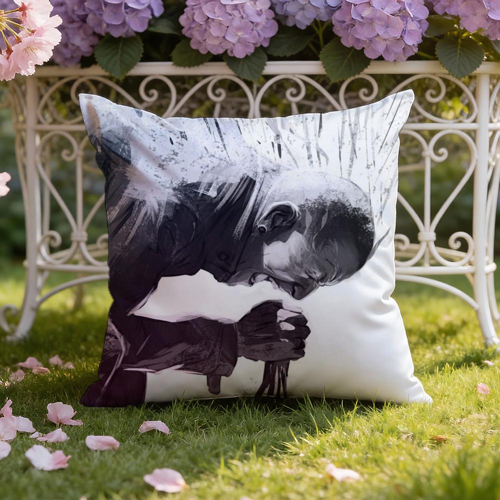 C-Chester B-Bennington Cushion Cover Home & Car Dual-Scene Pillow Cover: Reversible for Premium Comfort