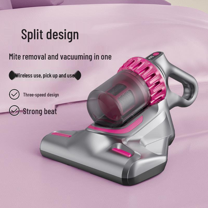 Wireless Multi-Functional Vacuum Mite Remover with Blue Light Sterilization for Home & Car