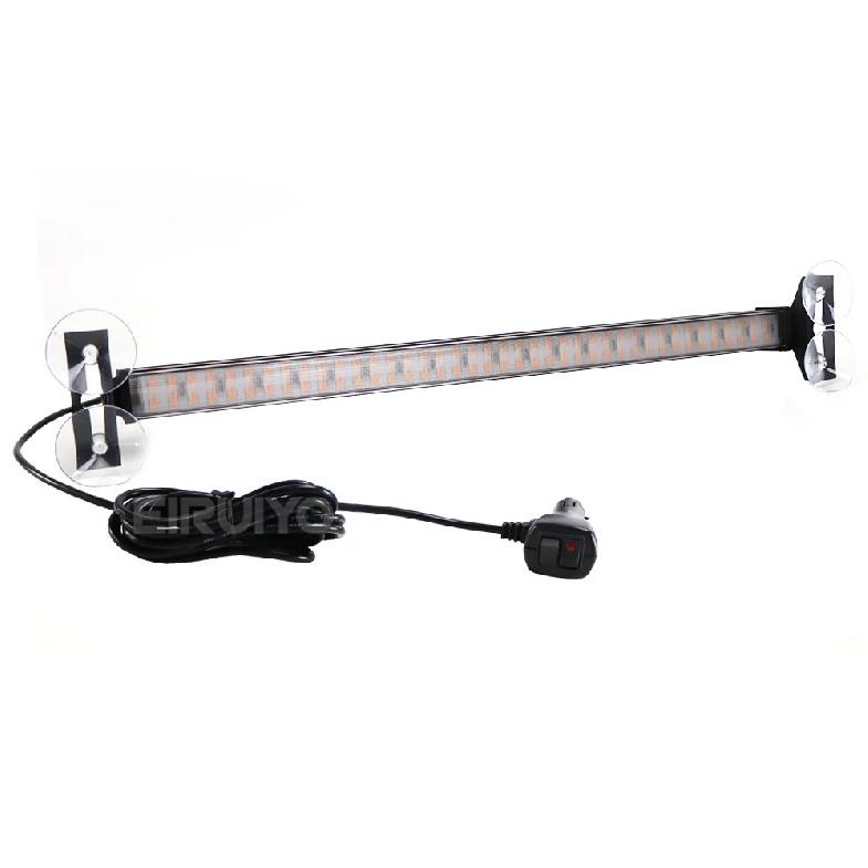 80 LED Strobe Police Lights For Auto Emergency Grill Warning Lamp Windshield Bar Traffic Advisor Flashlight Car Accessories