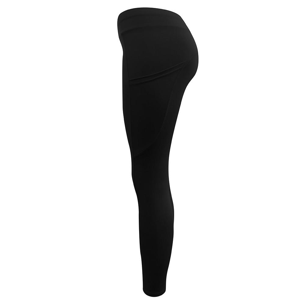 Women's Solid Workout Leggings Fitness Sports Gym Running Yoga Athletic Pants